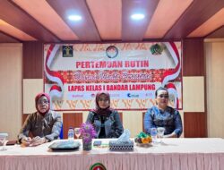 Dharma Wanita Persatuan Lapas Kelas I Bandar Lampung Gelar Pertemuan Perdana Dengan Kalapas Ike Rahmawati