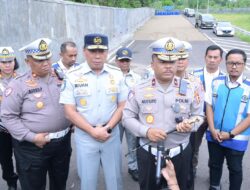 Jasa Raharja Bersama Korlantas Polri Lakukan Survei Jalur Tol Cipularang, Periksa Titik Rawan dan Berikan Rekomendasi Perbaikan Jalan