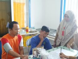 Klinik Pratama Lapas Kotabumi dan Puskesmas Gelar  Screening dan Pelayanan Kesehatan Bagi Warga Binaan