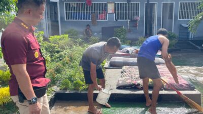 Ciptakan Suasana Sehat dan Nyaman, Kalapas Kotabumi Tekankan Jaga Kebersihan Blok Hunian Warga Binaan