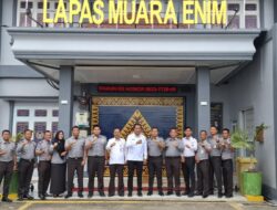 Kepala Lapas Muara Enim Terima Kunjungan dari Kabag Umum dan Tata Usaha Kanwil Ditjenpas Sumsel