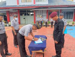 Rutan Menggala Laksanakan Penandatanganan Komitmen Bersama Dalam Upaya Pemberantasan Peredaran HP serta Pungli dan Narkoba