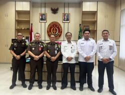 Bangun Koordinasi Lebih Baik, Kalapas Mukhlisin Fardi Beserta Jajaran Kunjungi Kepala Kejari Muara Enim