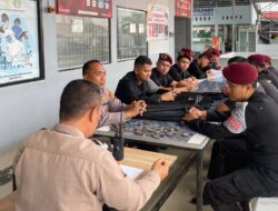 Rutan Menggala Terima Pelatihan Penggunaan Tongkat T dari Satuan Binmas Polres Tulang Bawang