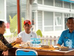 Kakanwil Ditjenpas Lampung Apresiasi Roti Bakery Hasil Karya Warga Binaan Lapas Kotabumi