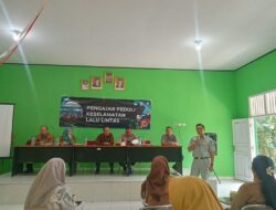 Pengajar Peduli Keselamatan Lalu Lintas Digelar di SMKN 1 Bakauheni Lampung Selatan