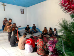Rutan Sukadana Bersama Jemaat FGBMFI Gelar Ibadah Kebaktian Bagi Warga Binaan Nasrani