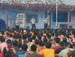 Karutan Menggala Beri Arahan Kepada Warga Binaan Terkait Tata Tertib dan Kebersihan