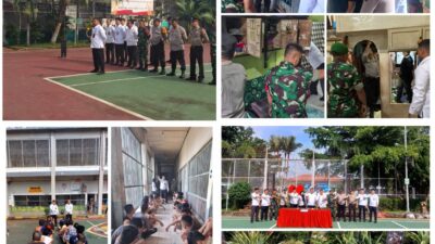 Lapas Kelas I Palembang Bersama Aparat Penegak Hukum Sidak Blok Hunian Warga Binaan