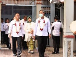 Kakanwil Ditjenpas Jabar Hadiri Acara Pisah Sambut Kepala Lapas Kelas IIA Bekasi