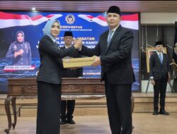 Resmi Dilantik, Ratna Dwi Lestri Resmi Jabat Kalapas Perempuan Kelas IIA Bandar Lampung