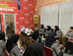 Jajaran Lapas Perempuan Kelas IIA Bandar Lampung Mengadakan Rapat Perdana Dengan Kepala Lapas Yang Baru Dilantik
