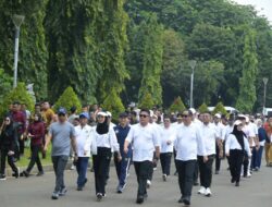 Mirza-Jihan Berada di Barisan Depan Dalam Gladi Kotor Pelantikan di Monas