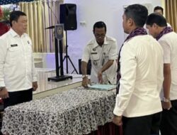 Kakanwil Ditjenpas Jateng Pimpin Sertijab Kalapas Permisan Nusakambangan dan Kalapas Cilacap
