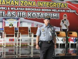 Karutan Kotabumi Apel Pagi Hingga Penguatan Zona Integritas dan Efisiensi Anggaran