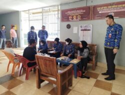 Lapas Kelas I Bandar Lampung Lakukan Cek Kesehatan Bagi Warga Binaan