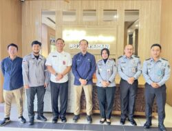 Pererat Silaturahmi, Kakanwil Ditjenpas Lampung Bersama Kalapas Kelas I Bandarlampung Audiensi Dengan PLN NP UP Tarahan