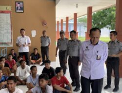 Kunjungan Perdana, Kakanwil Ditjenpas Sultra Monitoring dan Evaluasi di LPKA Kendari