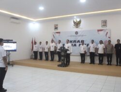 Kepala Lapas Kelas IIA Serang Pimpin Ikrar Setia Napiter Teguhkan Ikrar Setia Kembali Kepangkuan NKRI