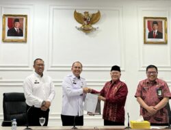 Lapas Narkotika Kelas IIA Bandar Lampung Lakukan Penandatanganan Perjanjian Kerja Sama Dengan Kanwil Kementerian Agama Provinsi Lampung