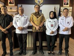 Tingkatkan Sinergitas, Kalapas Ike Rahmawati Beserta Jajaran Lapas Bandarlampung Kunjungi BNNP Lampung