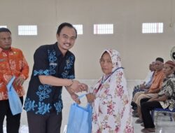 Jumat Berkah, Lapas Muara Enim Konsisten Salurkan Bantuaan Sosial Kepada Keluarga Warga Binaan