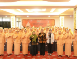 Pj. Penasihat DWP Provinsi Lampung Buka Rakor, Sampaikan Apresiasi dan Permohonan Pamit
