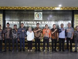 DPRD Lampung Terima Berita Acara Penetapan Gubernur dan Wagub Terpilih