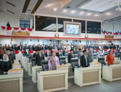 Rapat Paripurna DPRD Provinsi Lampung Infrastruktur Kedepan Jadi Prioritas