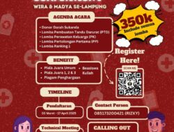 Ayo Daftar ! Kompetisi PMR Se-Lampung di IIB Darmajaya Siap Digelar
