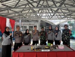 LPP Bandar Lampung Bersama APH Gelar Razia Blok Hunian Warga Binaan