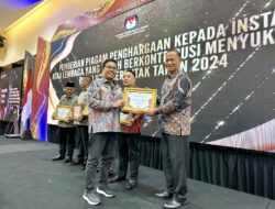 Kakanwil Ditjenpas Lampung Terima Penghargaan Atas Kontribusi Mensukseskan Pemilu Serentak 2024