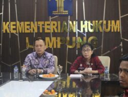 Optimalkan Evaluasi Perda, Kanwil Kemenkum Lampung Ikuti Rakor Penerapan Aplikasi Evadata