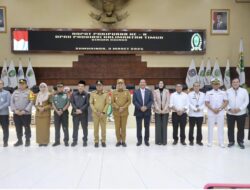 Kanwil Kemenkum Kaltim Ikuti Rapat Paripurna Ke-8 dengan Agenda Penyampaian Pidato Sambutan Gubernur Kalimantan Timur Periode 2025-2030