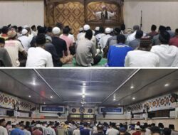 Petugas dan Warga Binaan Lapas Kelas I Bandar Lampung Laksanakan Shalat Tarawih Berjamaah