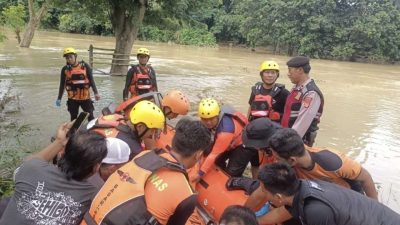 Tenggelam di Sungai Way Pengubuan, Warga Terbanggi Besar Ditemukan Tim SAR Gabungan Meninggal Dunia