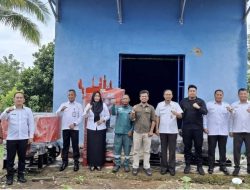 Kalapas Muara Enim Terima Mesin Pembuatan Paving Blok Tahap 1 dari PT PLN Nusantara Power Bukit Asam