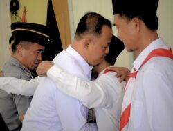 Kakanwil Ditjenpas Lampung Didampingi Kalapas Mastur Pimpin Napi Teroris Lapas Gunung Sugih Ucapkan Ikrar Setia NKRI