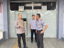 Kepala Rutan Menggala Terima Kunjungan Kapolres Tulang Bawang