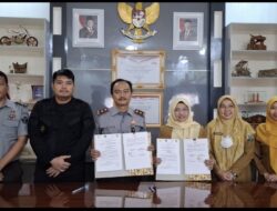 Kepala Lapas Muara Enim dan Dinas Pemberdayaan Perempuan dan Anak Melakukan Tandatangan MOU Bersama