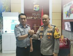 Jalin Koordinasi dan Sinergitas Dengan APH, Kalapas Gunung Sugih Kunjungi Kapolres Lampung Tengah
