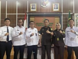 Perkuat Sinergitas Dengan APH, Kalapas Gunung Sugih Sambangi Kejari Lampung Tengah