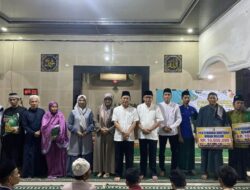 Bupati Tulang Bawang Kunjungi Rutan Menggala Dalam Rangka Melaksanakan Sholat Tarawih Bersama Warga Binaan