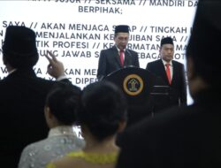 Lantik 55 Notaris dan Dua PPNS di Lampung, Kakanwil Santosa: Tetap Jaga Efektifitas serta Kualitas Layanan