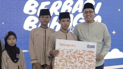 BRI Regional Office Bandar Lampung Santuni 200 Anak Yatim Piatu di Bulan Ramadhan 1446 H