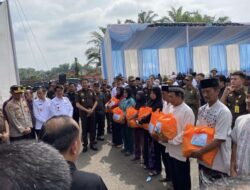 Kendalikan Inflasi Daerah di Bulan Ramadhan, Karutan Kotabumi Hadiri Pasar Murah Kejari Lampung Utara