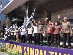34 Bus Diberangkatkan Untuk Mudik Bareng Lintas Empat Kementerian