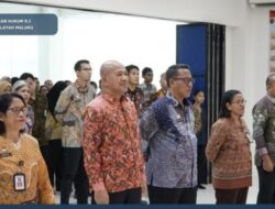 Jajaran Kanwil Kemenkum Maluku Semarakkan Apel Pelepasan Mudik Bersama