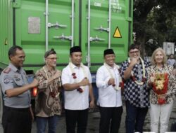 Kakanwil Ditjenpas Jawa Tengah Lepas Ekspor Perdana Kerajinan Warga Binaan Lapas Sragen ke Pasar Amerika dan Eropa
