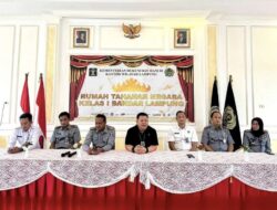Beri Penguatan Pegawai Dalam Kesiapan Idul Fitri, Inspektur Wilayah IV Didampingi Kakanwil Ditjenpas Lampung Tinjau UPT Pemasyakatan